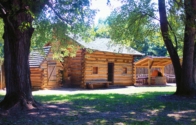 old cabin